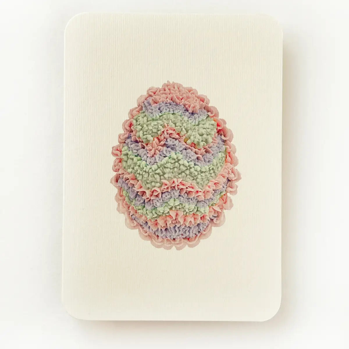 Royal Icing Eggs Card