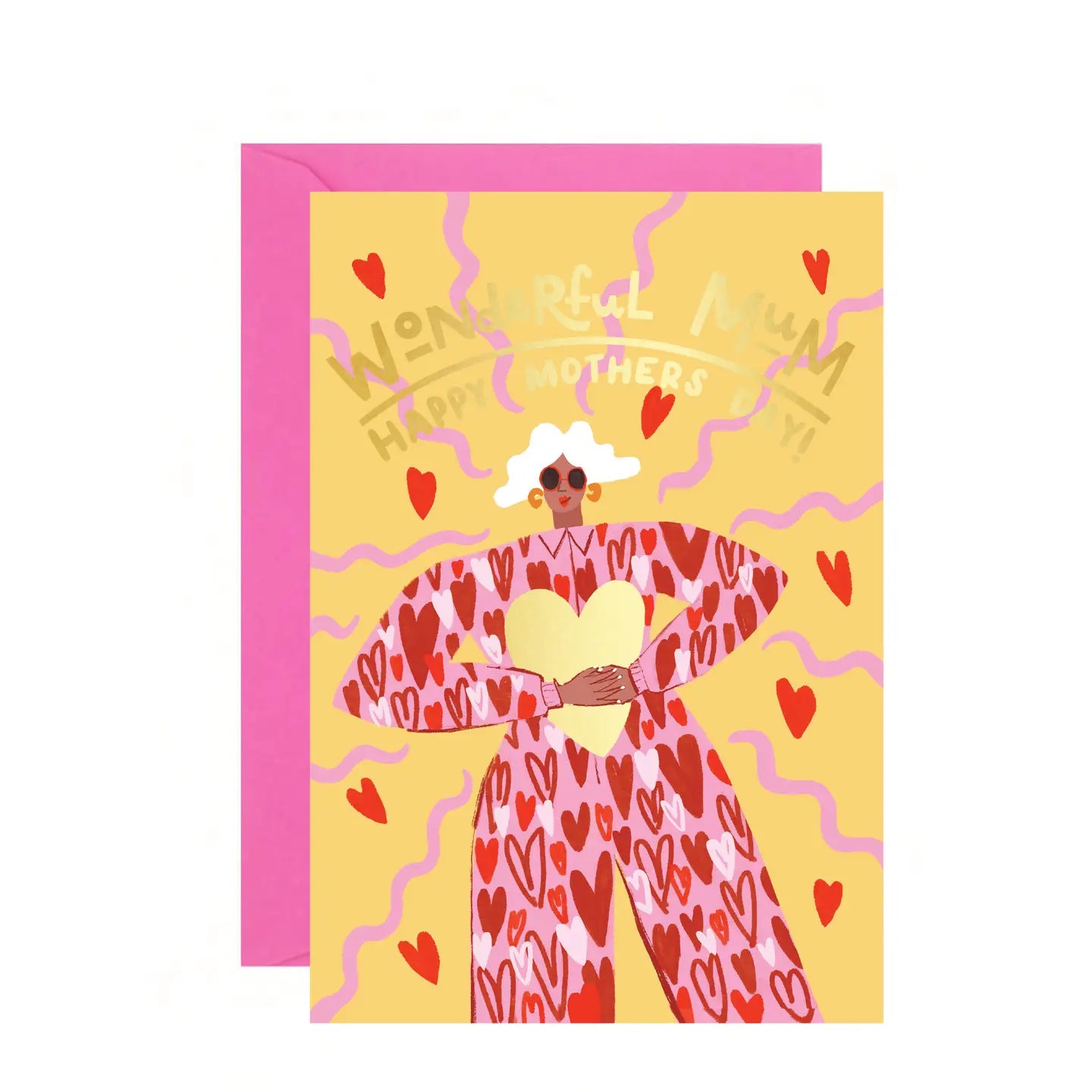 Wonderful Mum Card