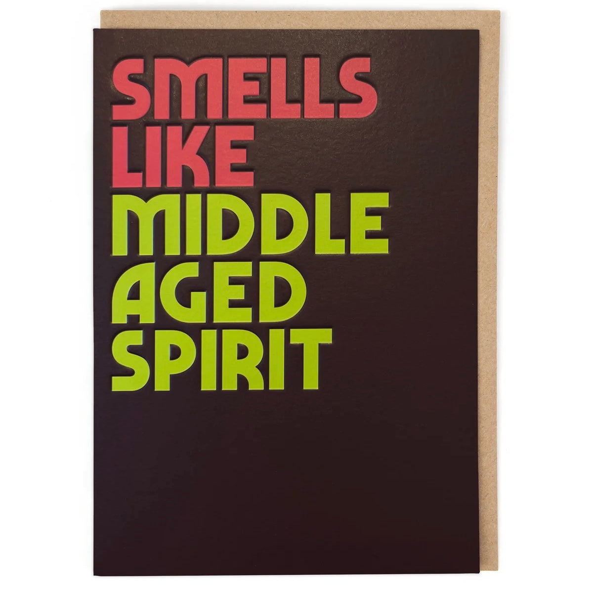 Middle Aged Spirit Card