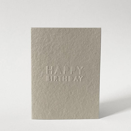 Embossed Greetings Cards
