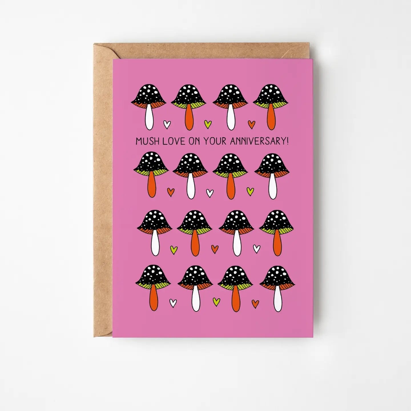 Mush Love Anniversary Card