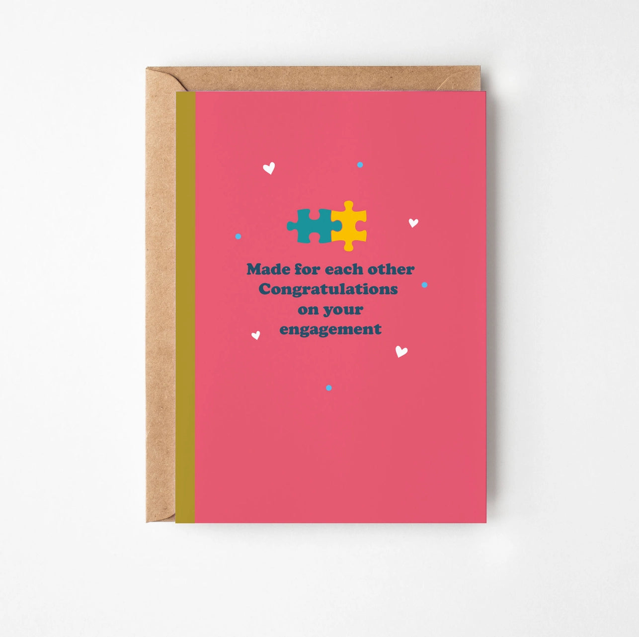 Made For Each Other Engagement Card