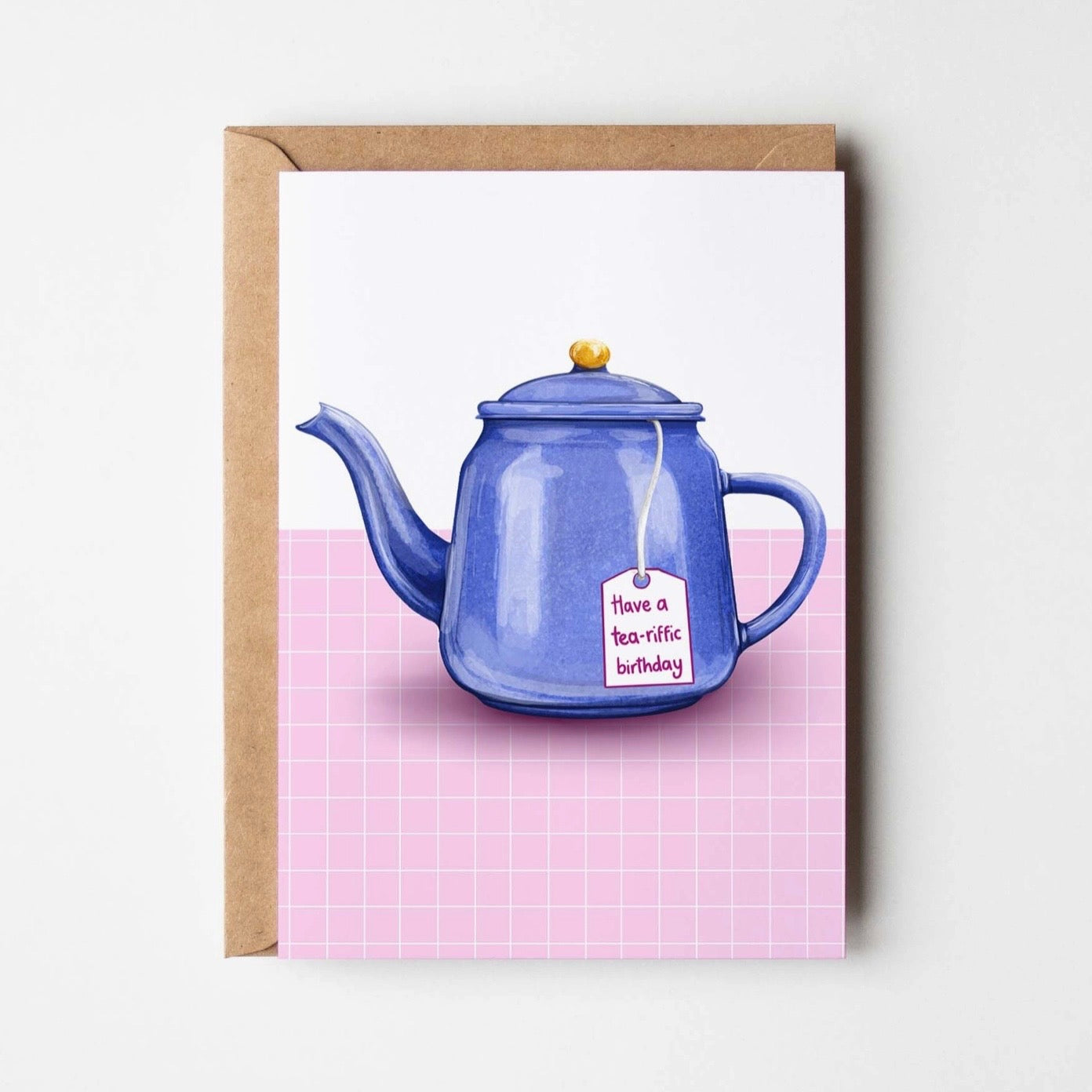 Tea-riffic Birthday Card