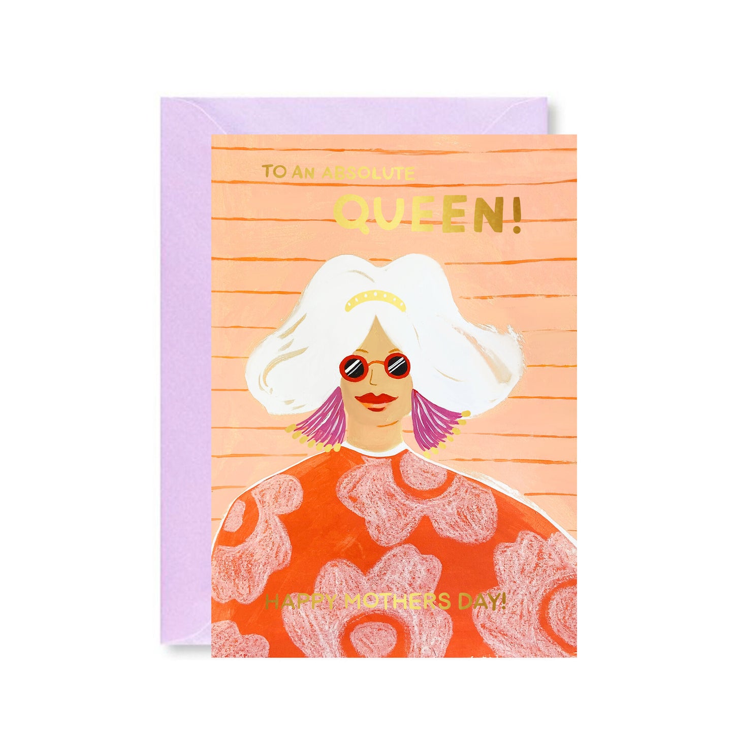 Absolute Queen Greeting Card