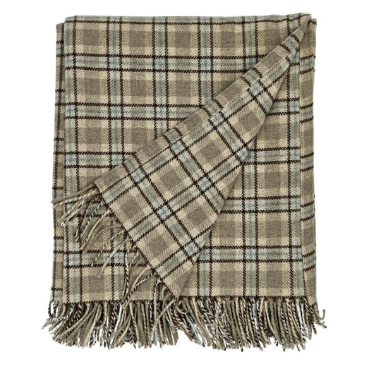 Windfall Lambswool Fringed Throw