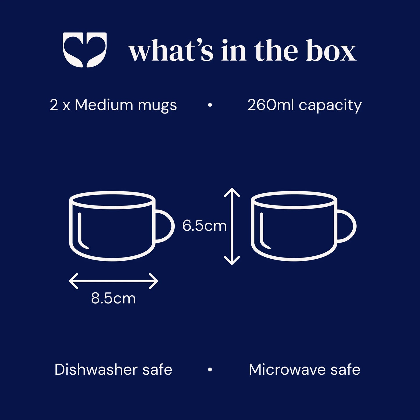 Cornflower Mug (Set of 2)