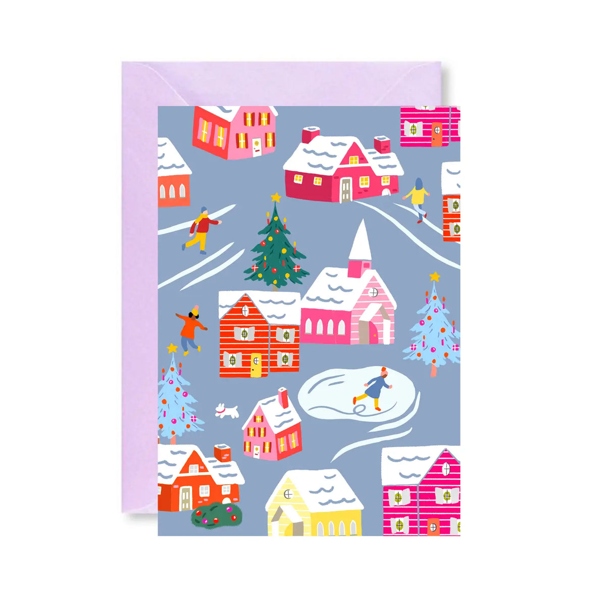 Christmas Village Card