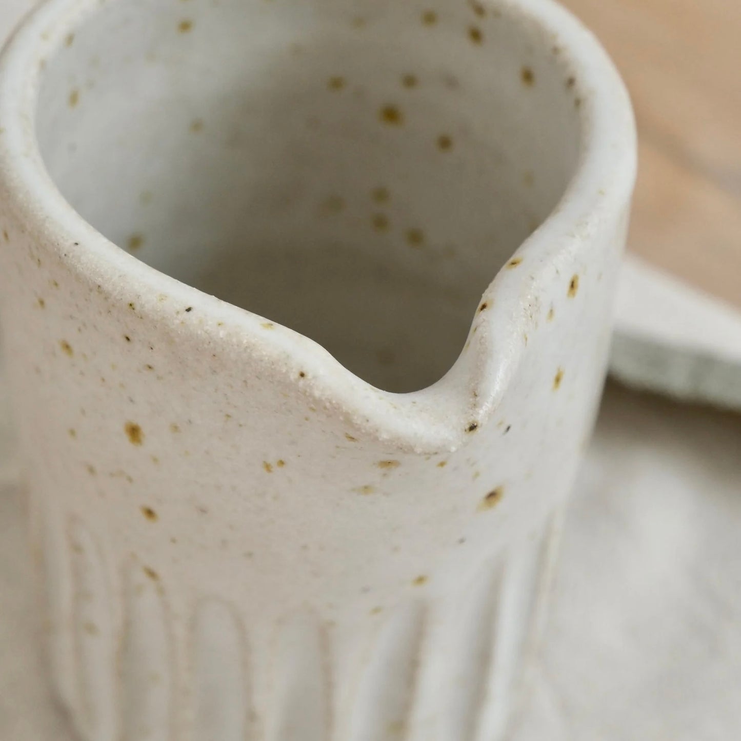 Carved Milk Jug