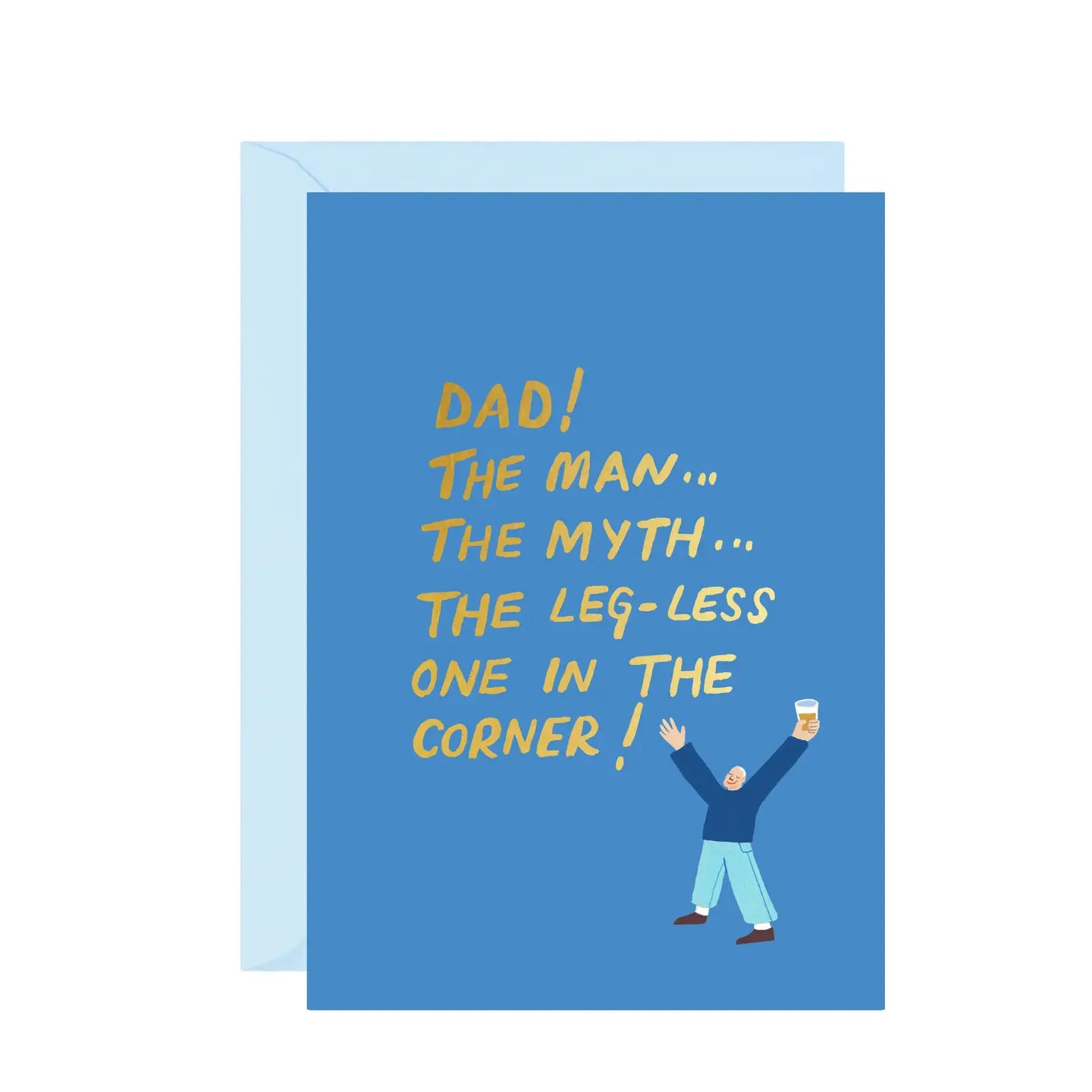 Legless Dad Card