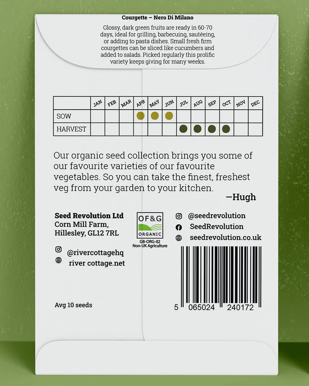 River Cottage Organic Seeds