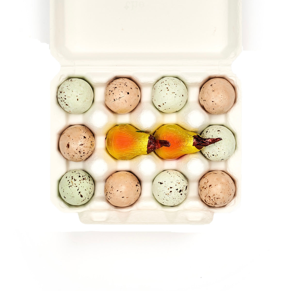 12 Patridge In A Pear Chocolate Eggs 130g