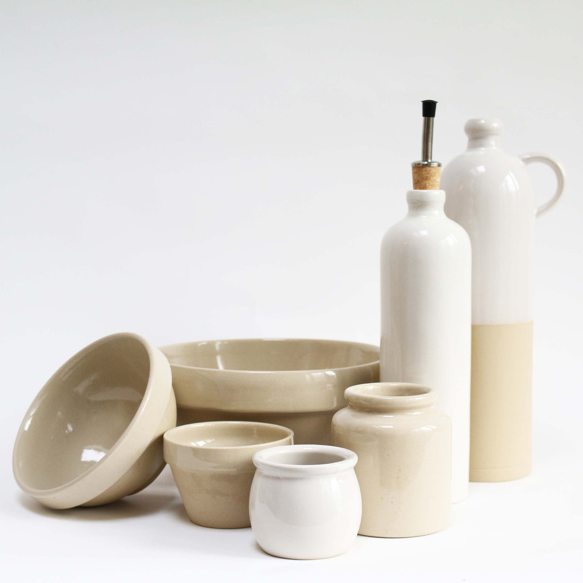 Stoneware Growler Bottle