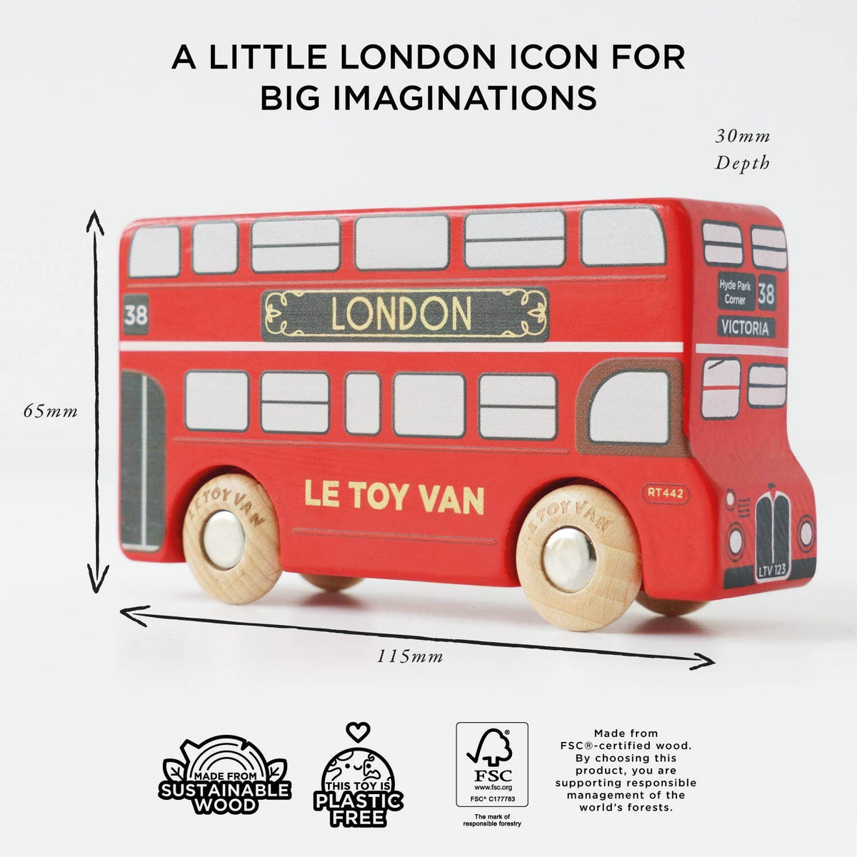 Ben London Bus Toy