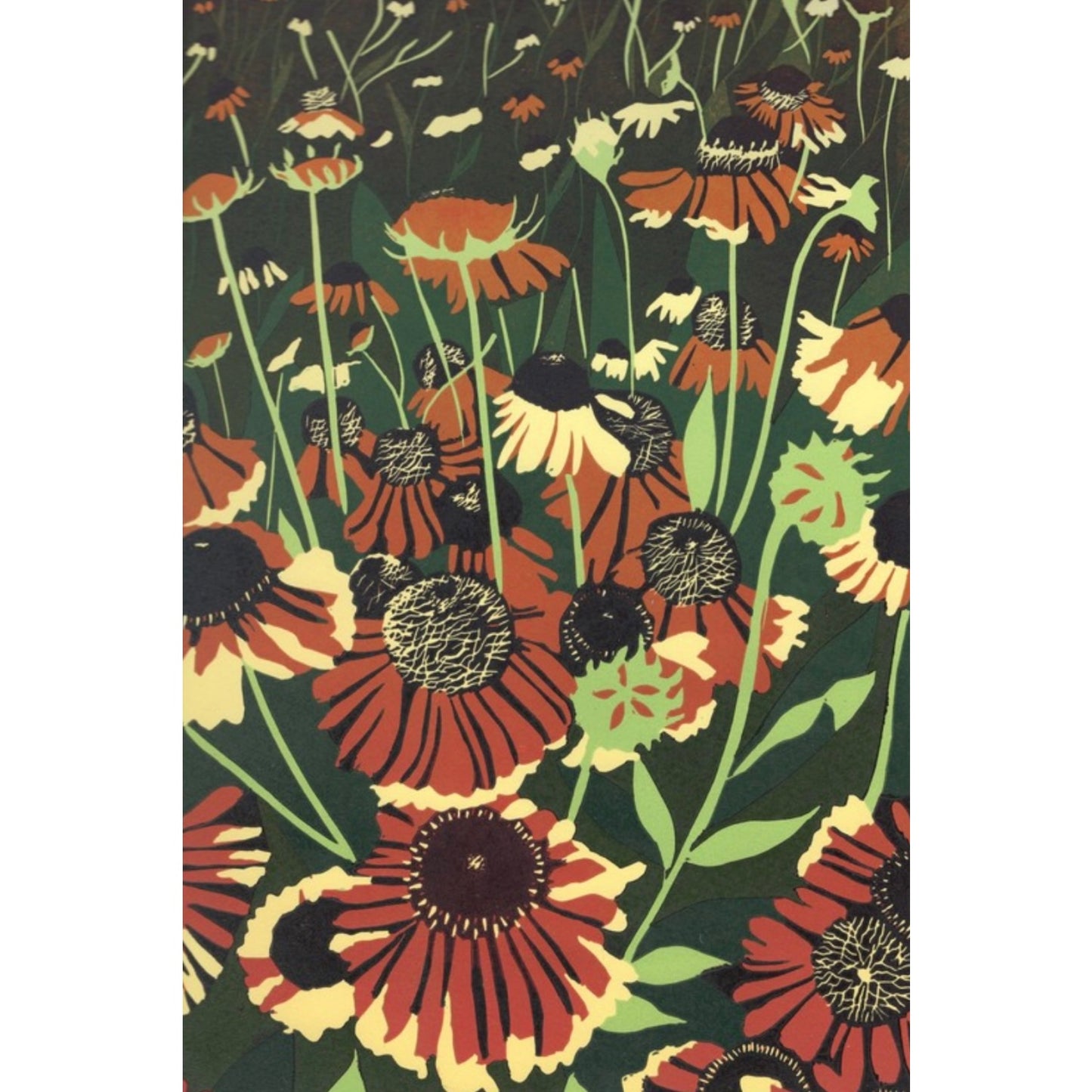 Flowers Greetings Card