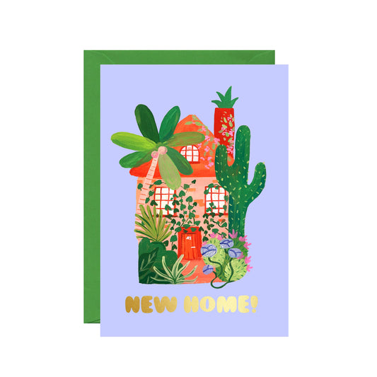 New Home Cactus Card