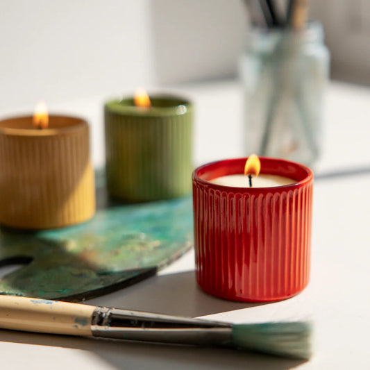 Artist Pot Candle