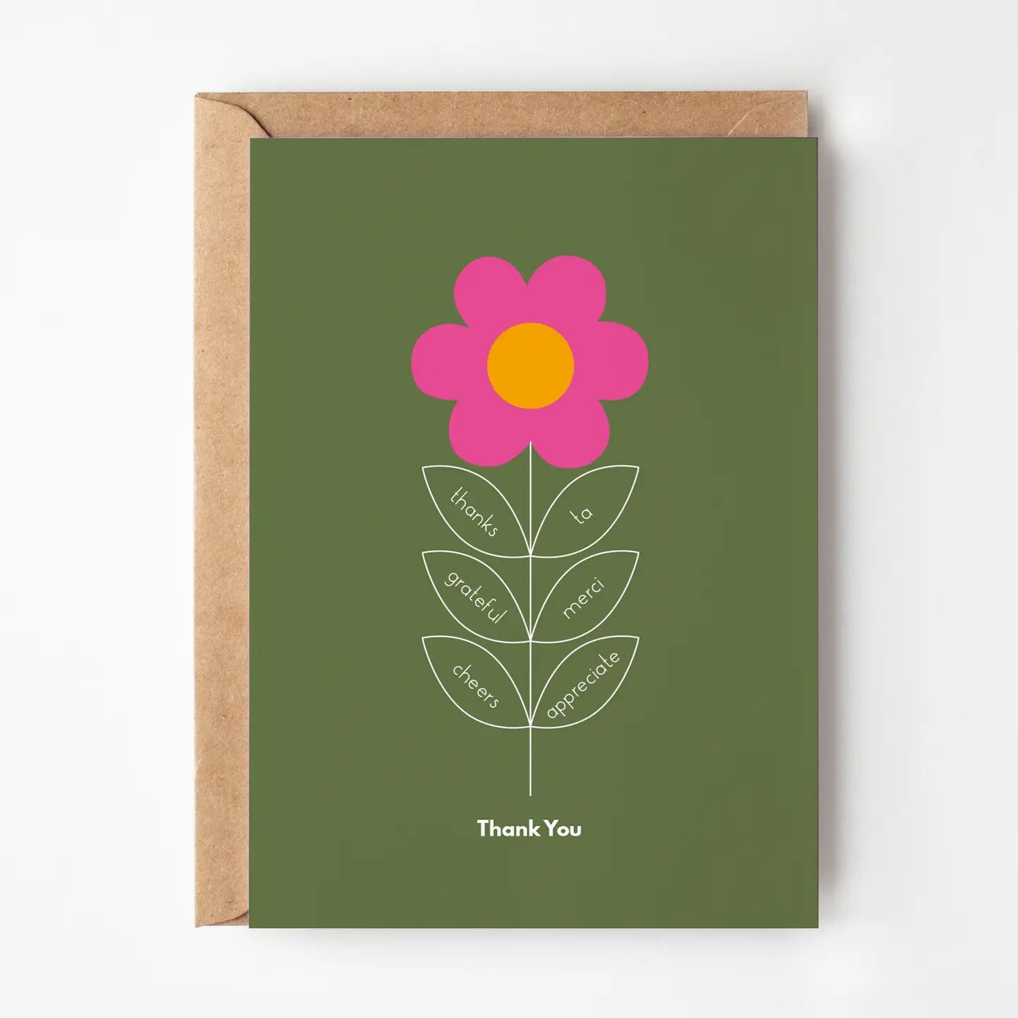 Thank You Daisy Card