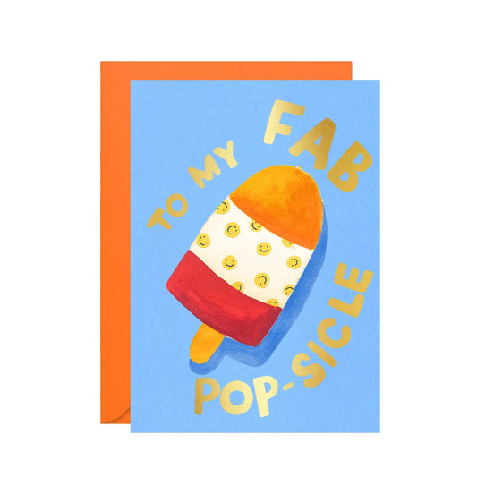 Pop-sicle Card