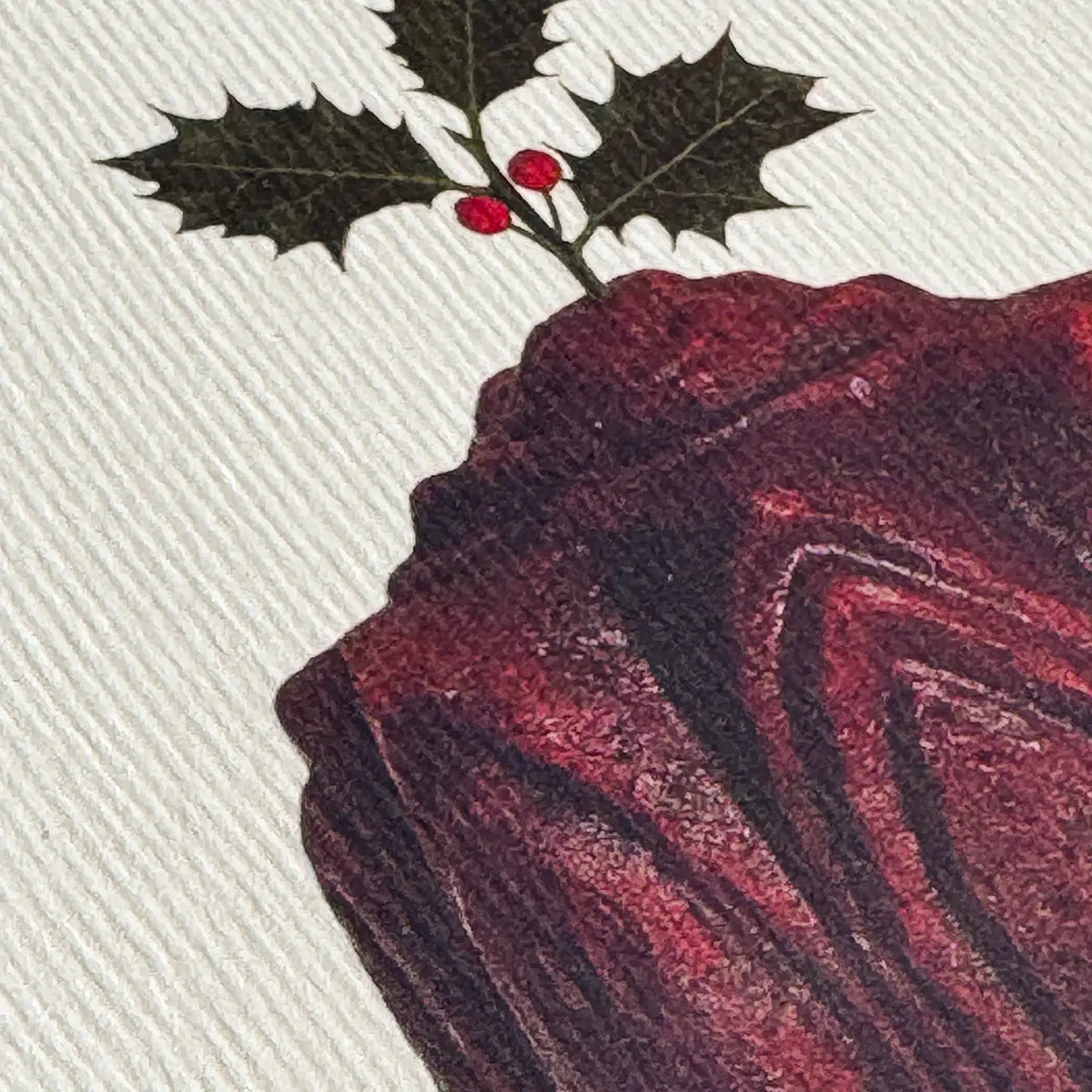 Christmas Plum Pudding Card