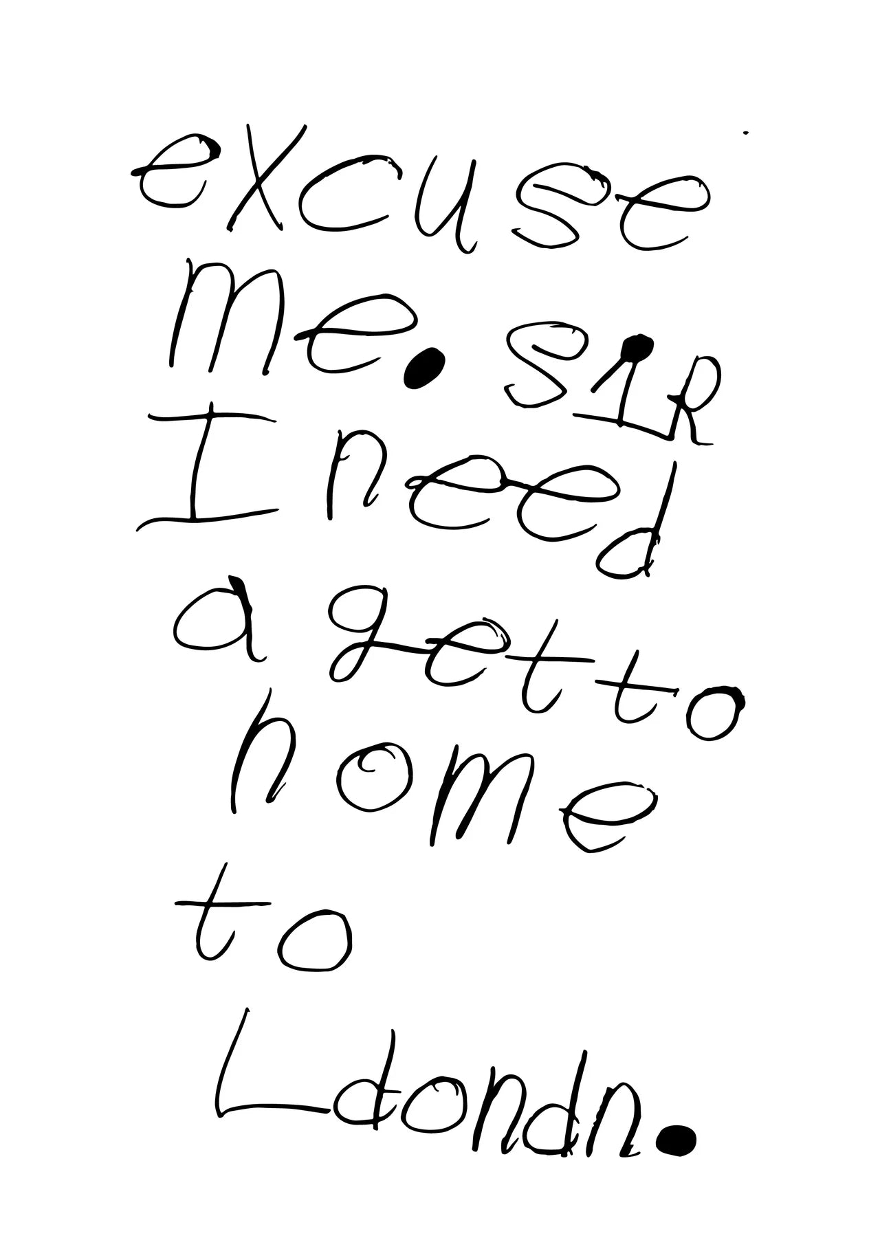 Notes by Piper Print