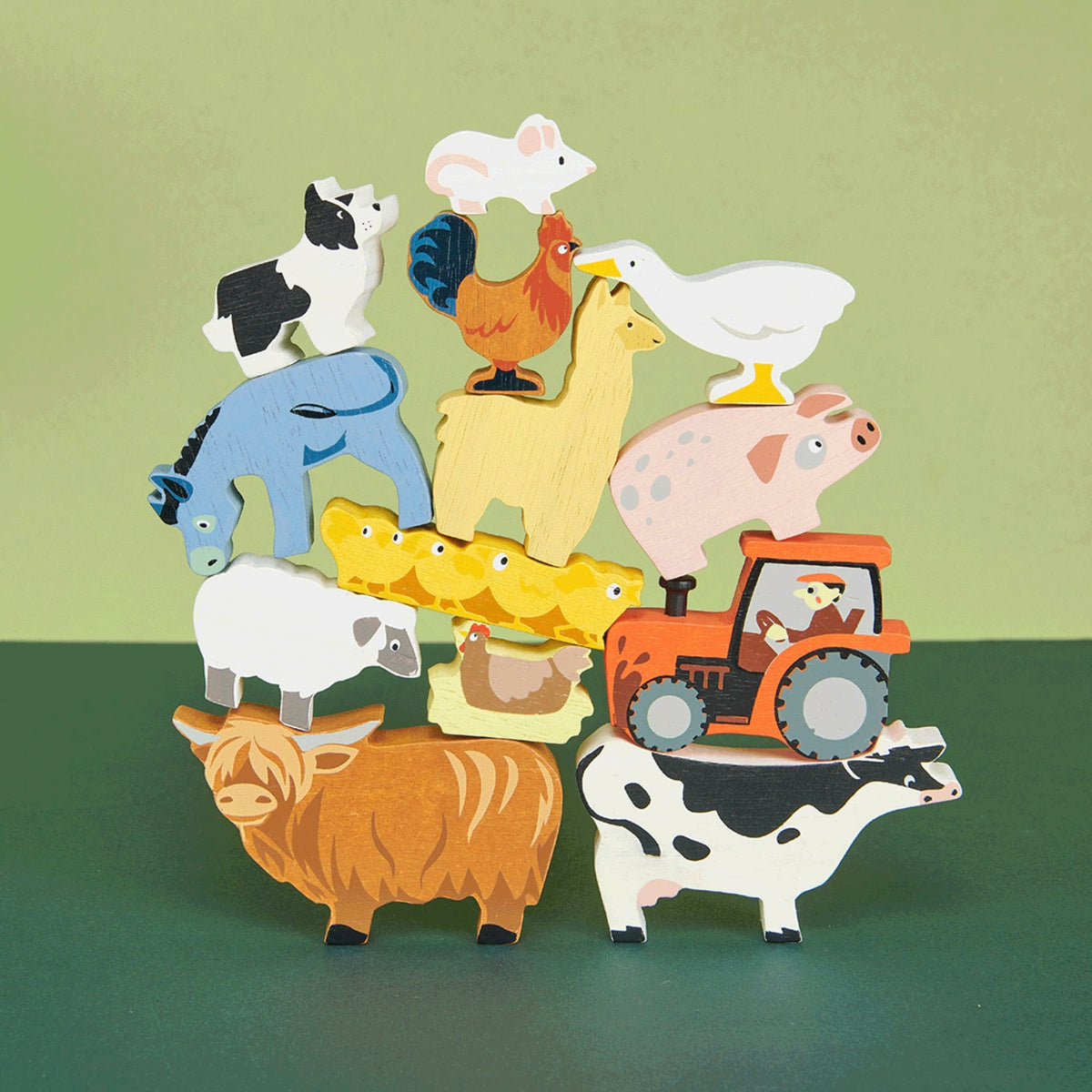 Farmyard Shelf Set