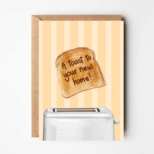 A Toast To Your New Home Card