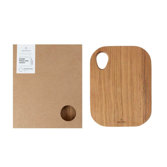 Wooden Cutting Board Regg – Recycled Teak