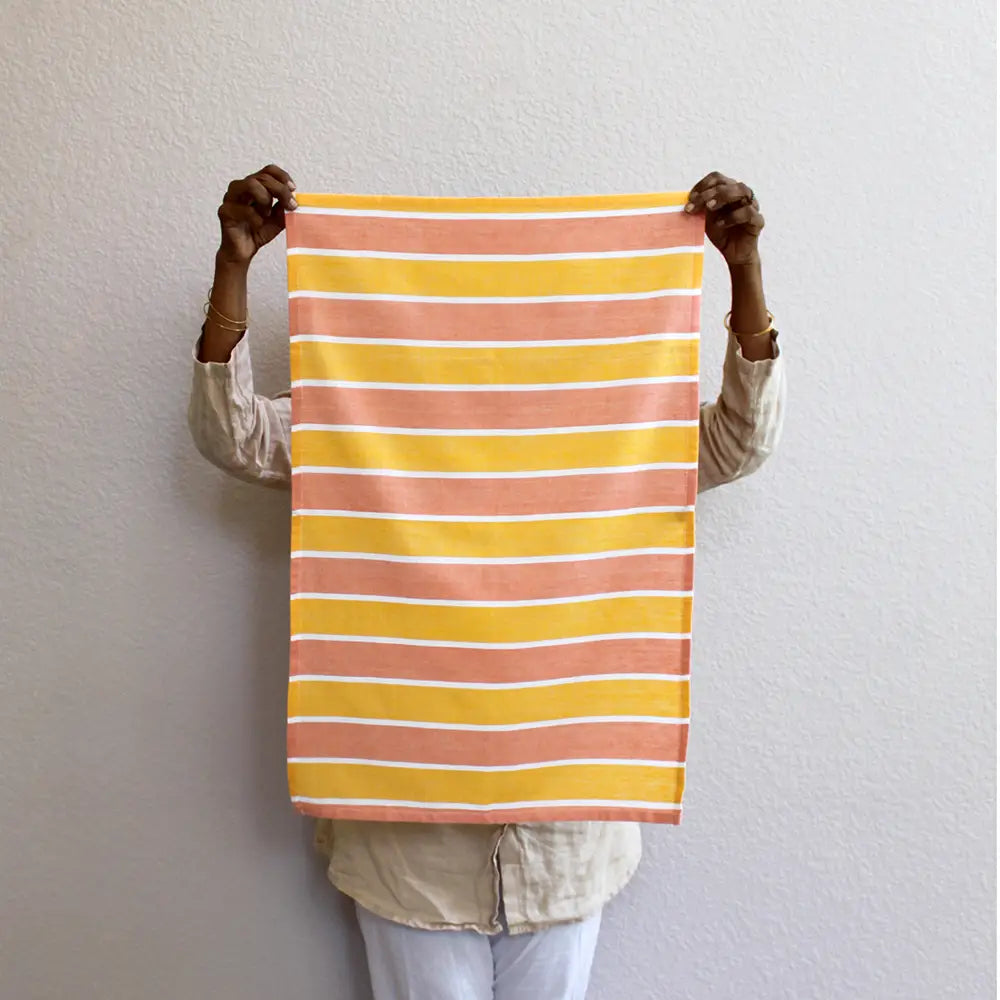 Peach Tea Towel