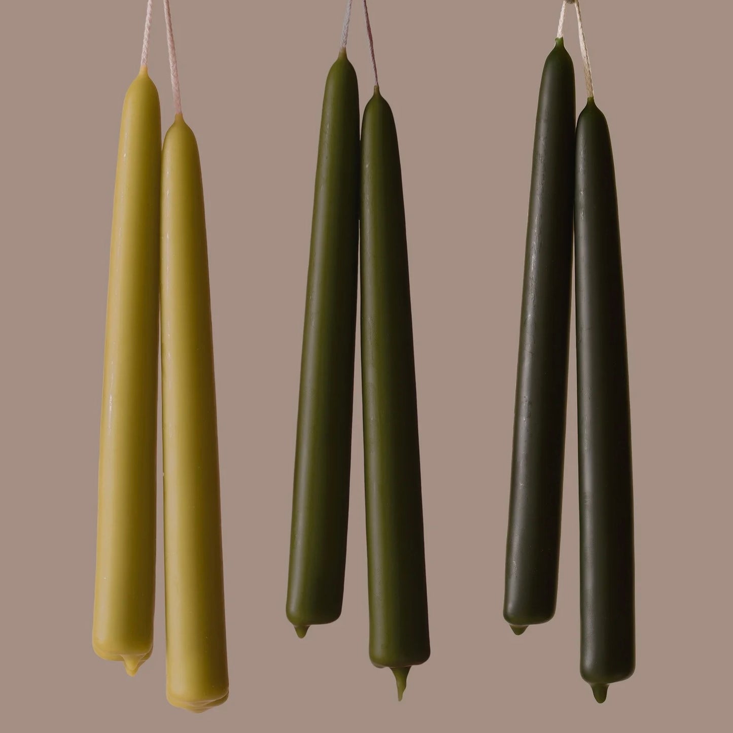 Beeswax Tapers
