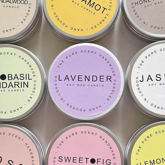 3 Wick Scented Candle In A Tin