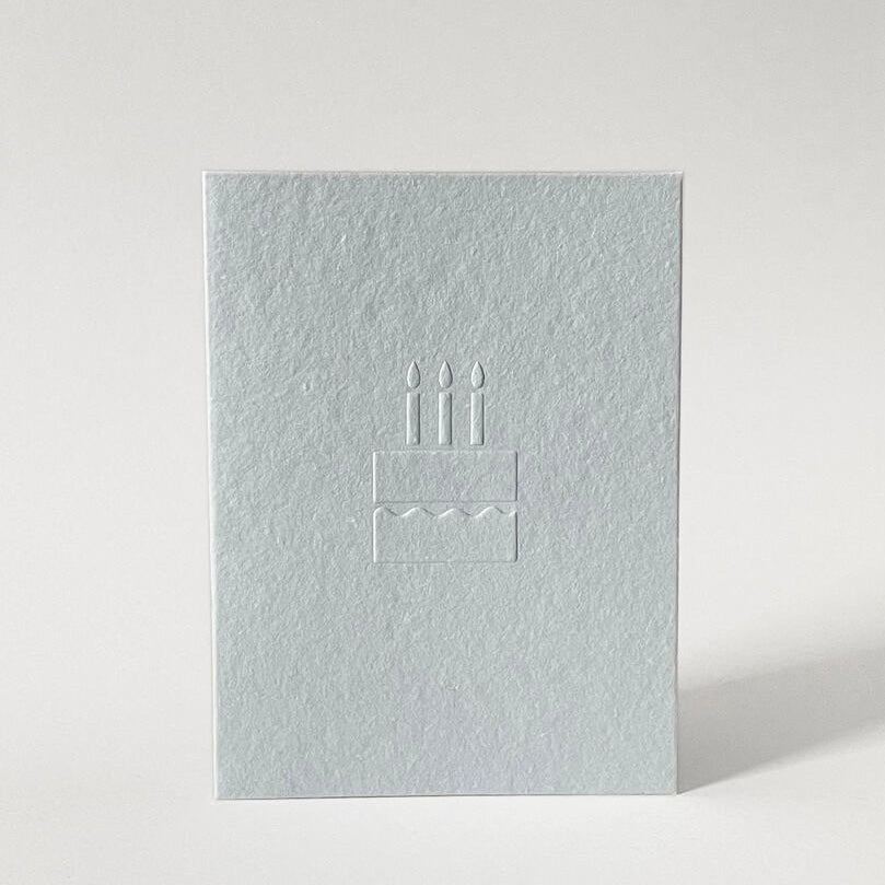 Embossed Greetings Cards