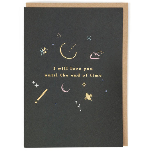 End Of Time Card