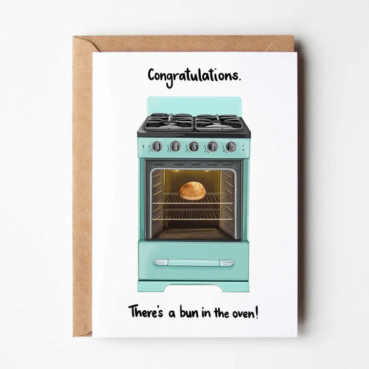 Bun In The Oven Card