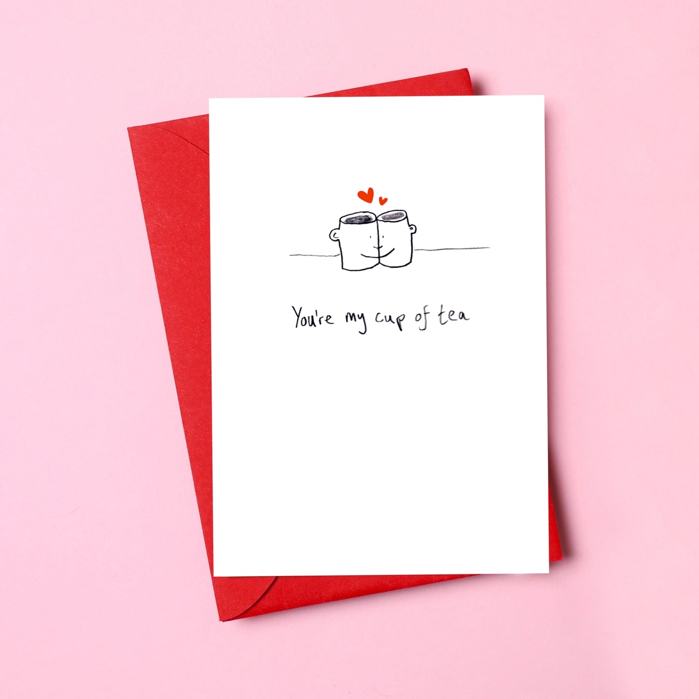 Cup of Tea Valentines Card