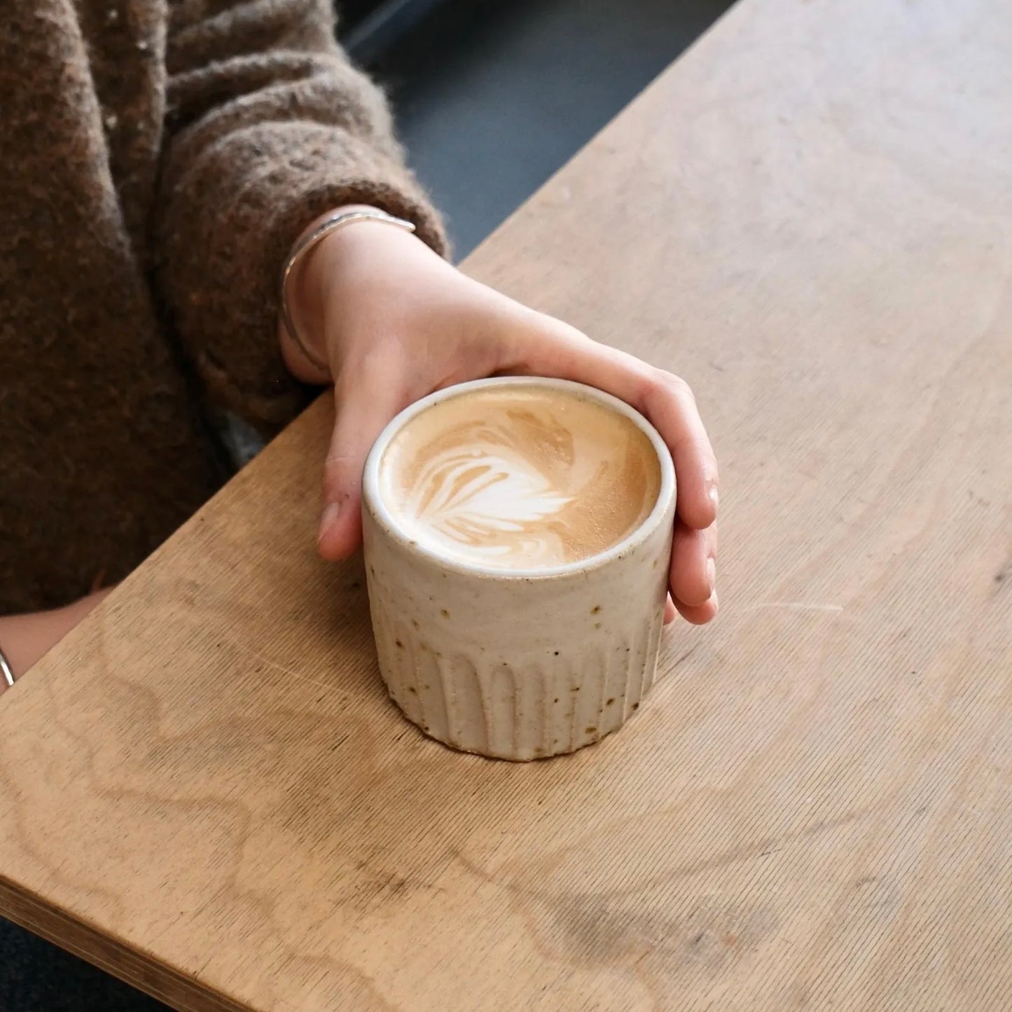 Carved Flat White