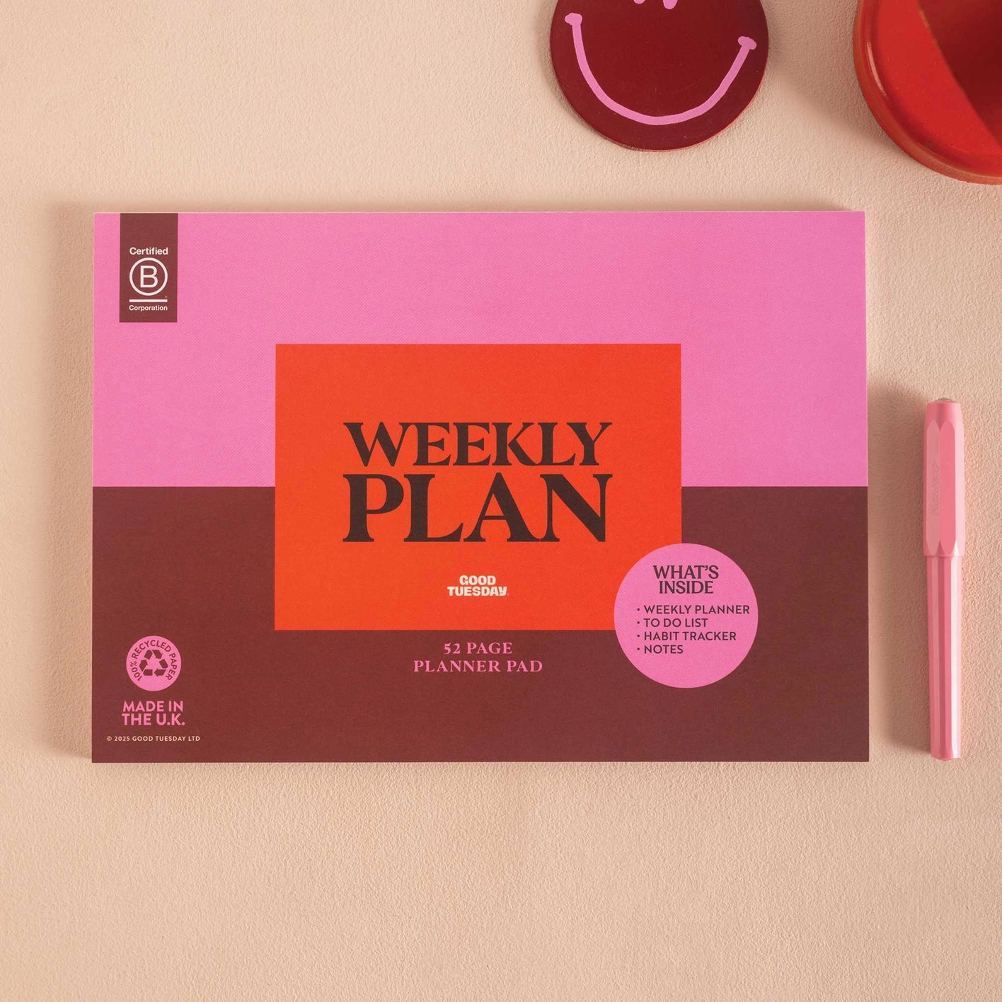 A4 Weekly Planner Pad