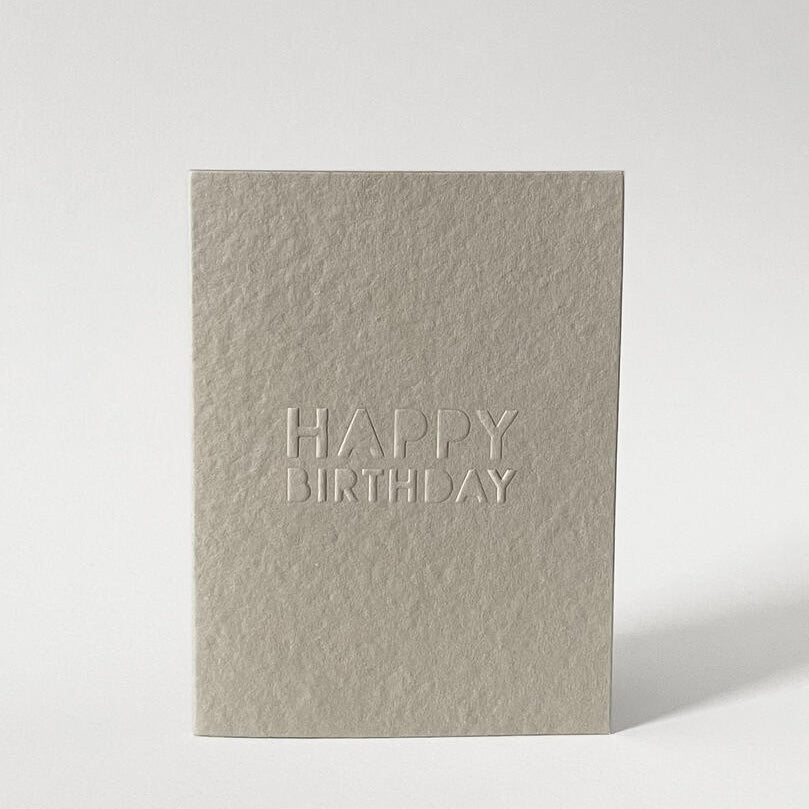 Embossed Greetings Cards