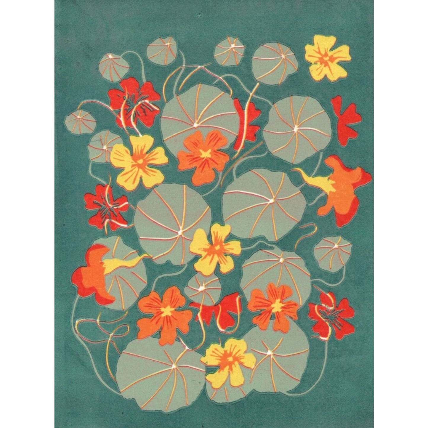 Flowers Greetings Card