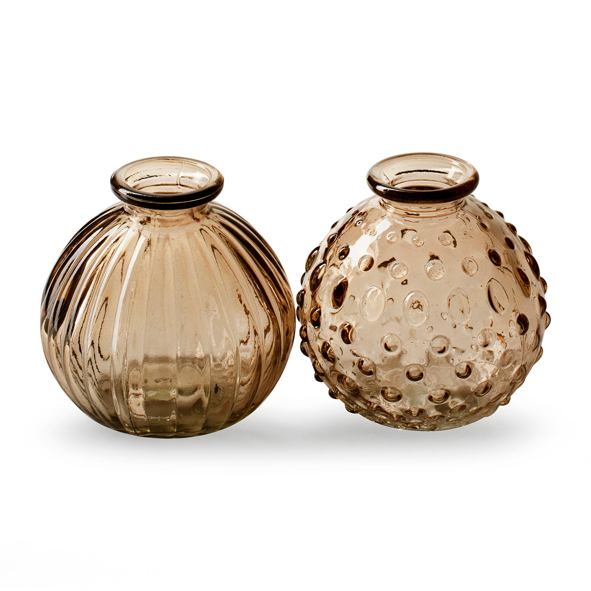 Small Glass Round Vase