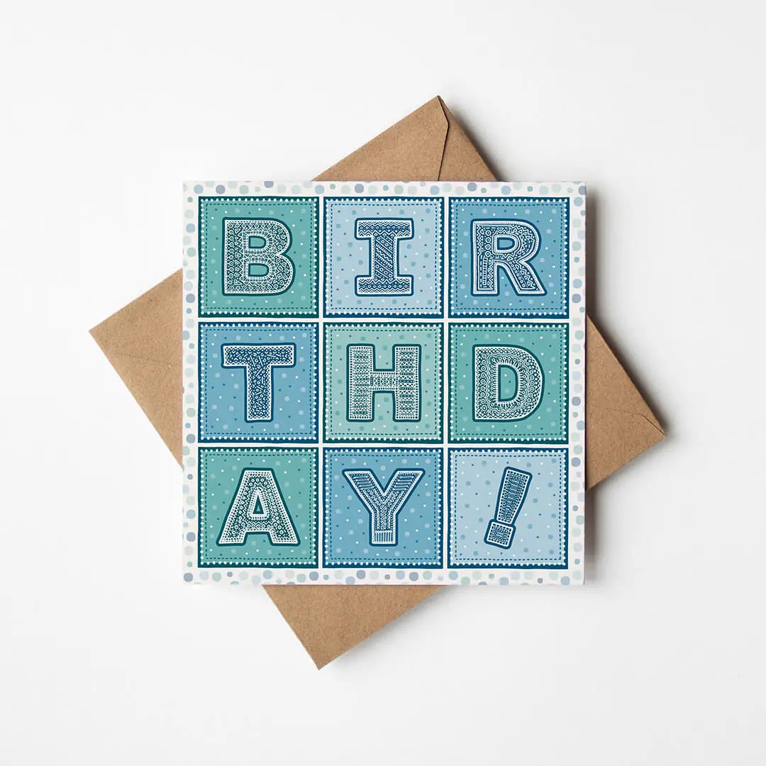 Typographic Birthday! Card