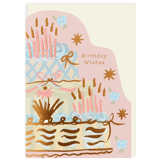 Birthday Wishes Cake Card