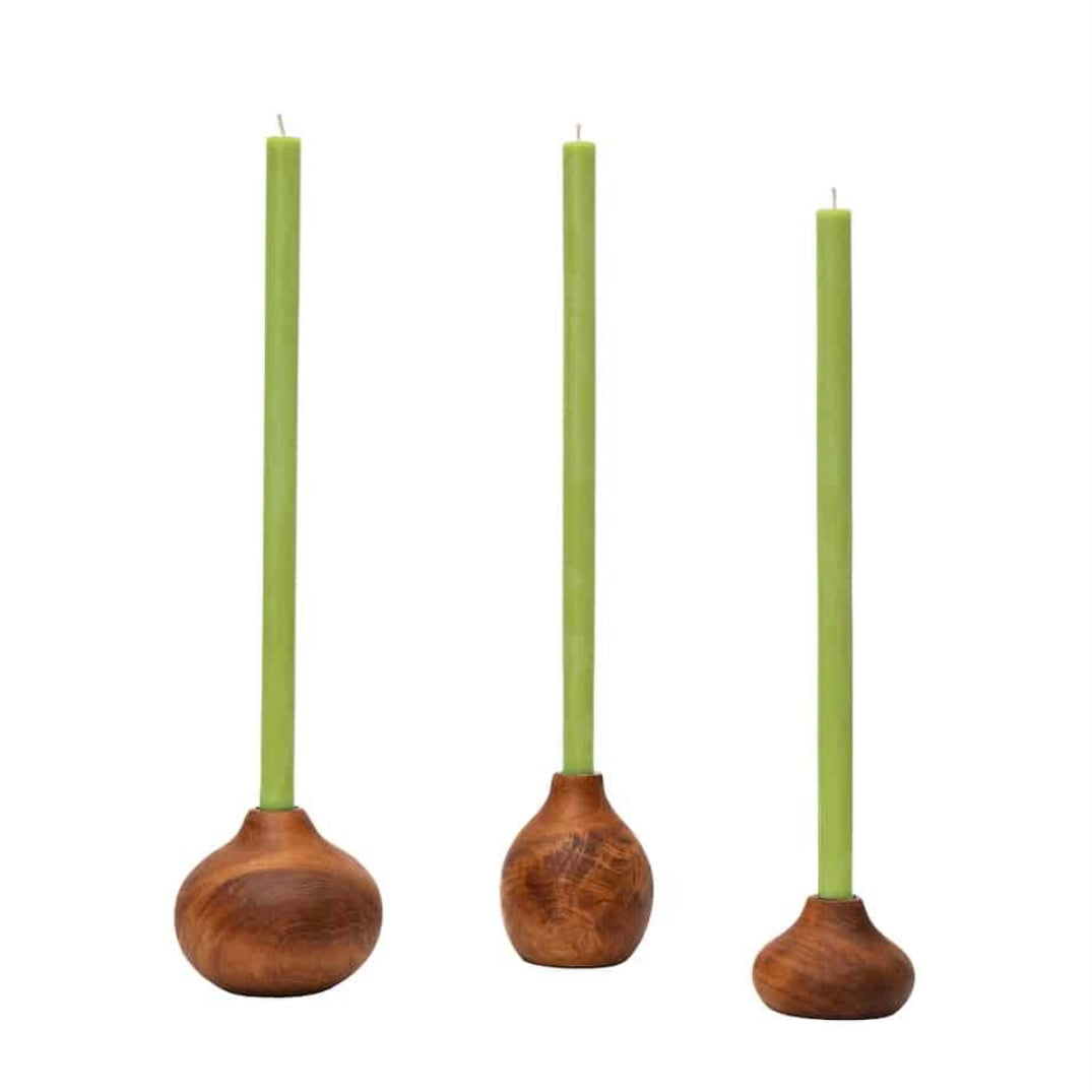 Wooden Candle Holder