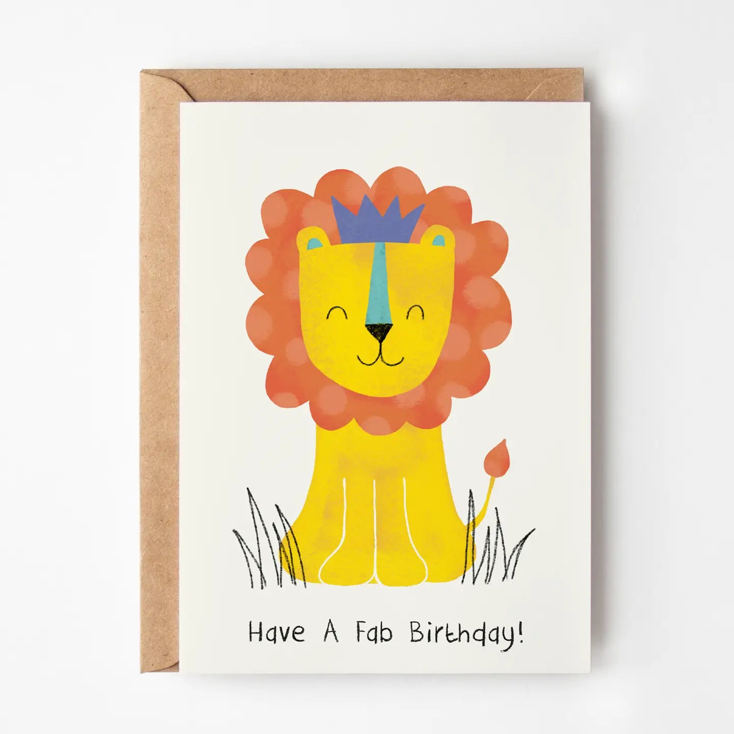 Lion Kid’s Birthday Card