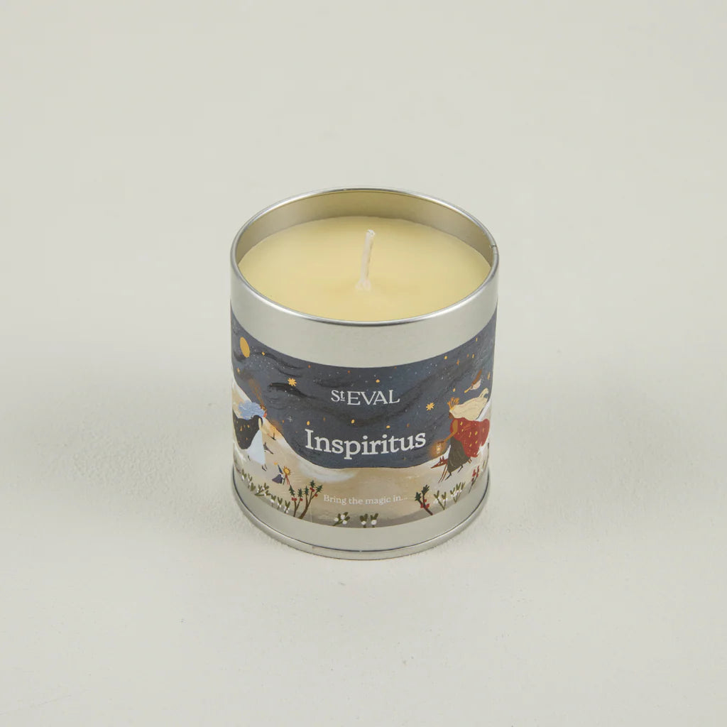 Christmas Tin Candle