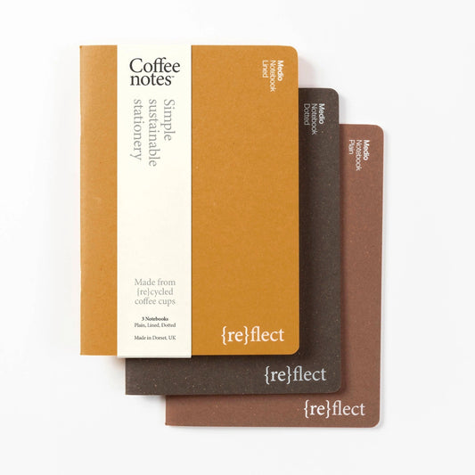 Stitched Notebook Medio Set of 3