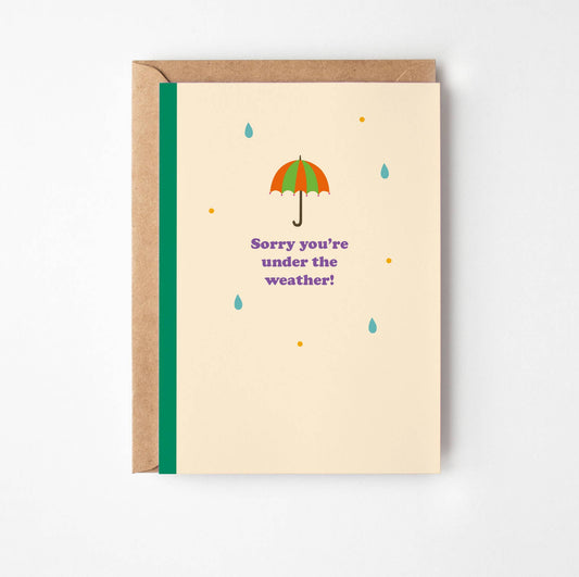 Get Well Greetings Card