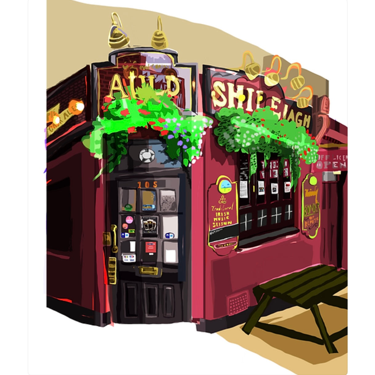 A3 Stoke Newington Print