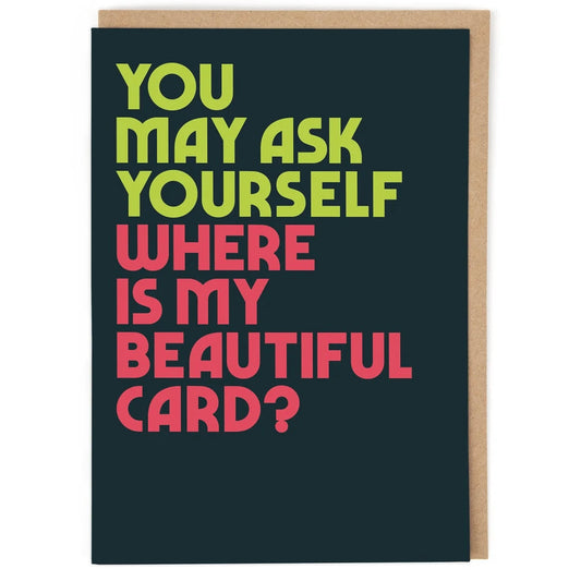 Beautiful Card Card