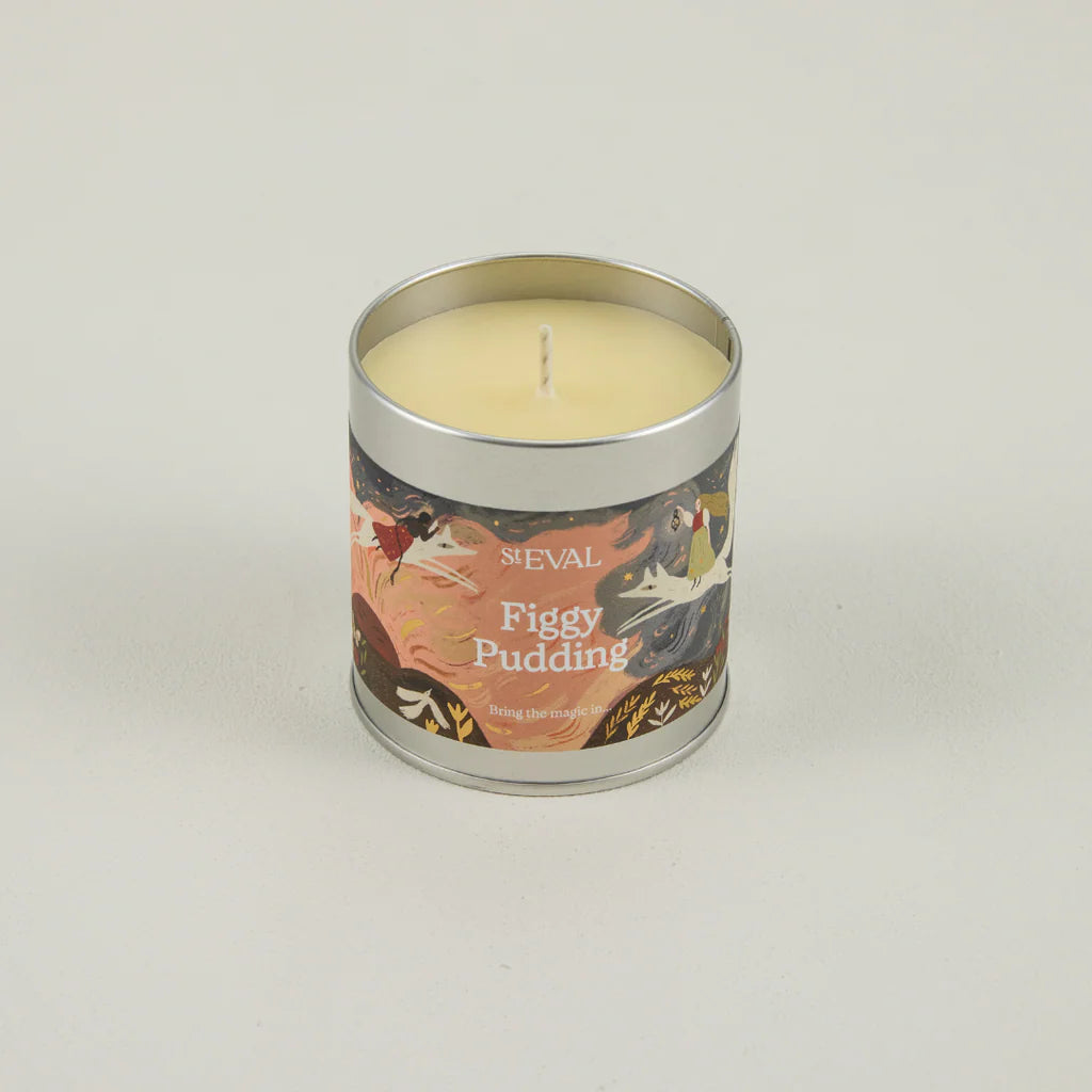 Christmas Tin Candle
