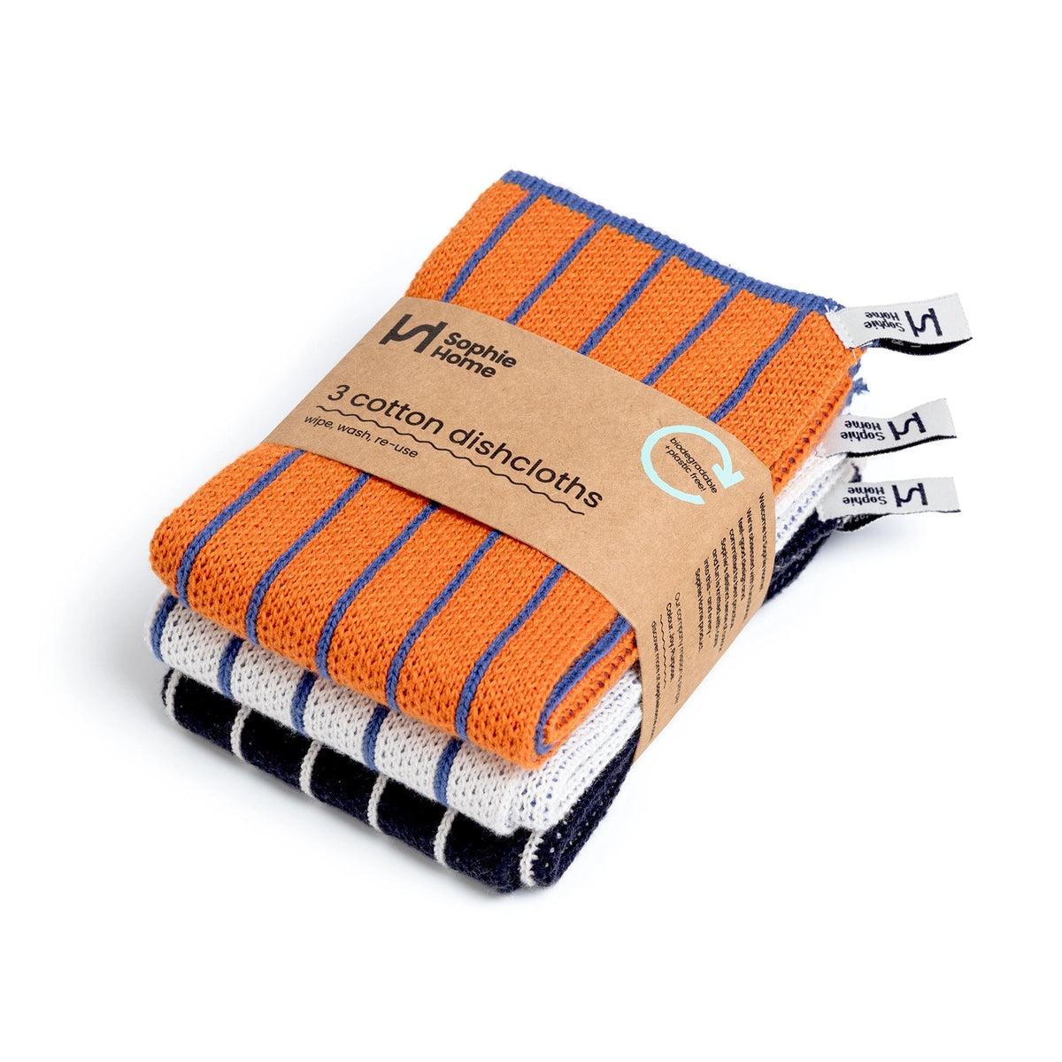 Cotton Reusable Dishcloths